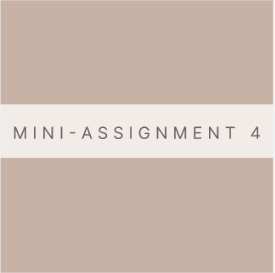 Mini Assignment #4 – Remix Something